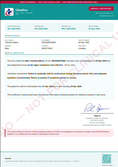 ClearDoc digital document